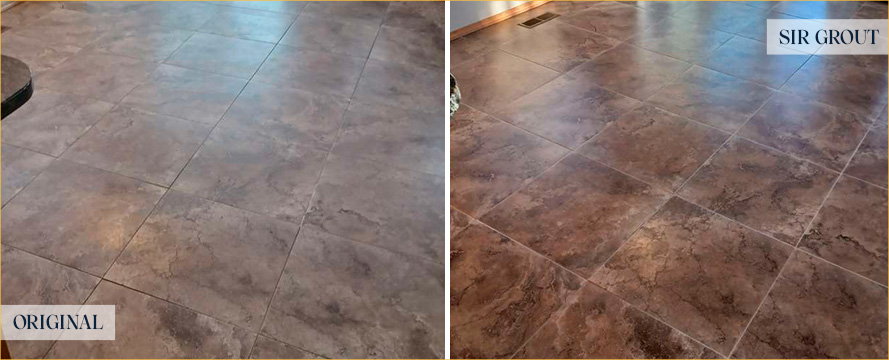 Floor Beautifully Restored by Our Expert Tile and Grout Cleaners in Washougal, WA