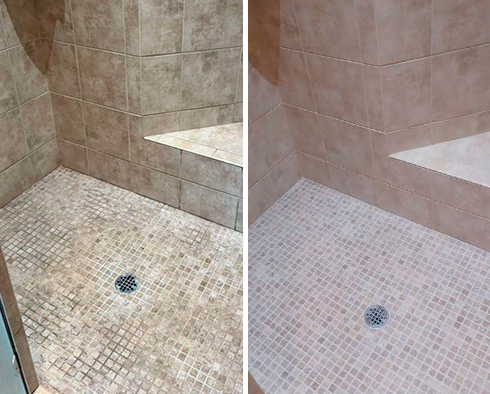 Shower Restored by Our Tile and Grout Cleaners in Woodland, WA