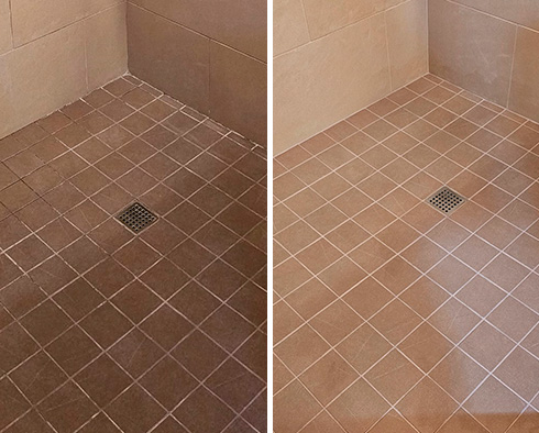 Shower Restored by Our Tile and Grout Cleaners in Battle Ground, WA