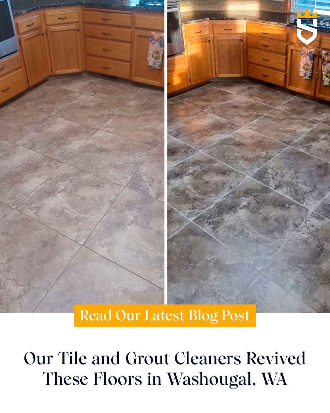 Our Tile and Grout Cleaners Revived These Floors in Washougal, WA